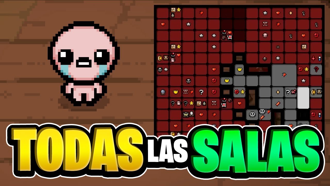 Juego al Isaac pero abro TODAS las SALAS ROJAS por piso