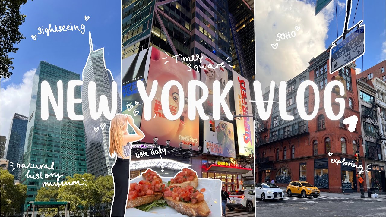 Zum ersten Mal in New York City! II New York Vlogs #1