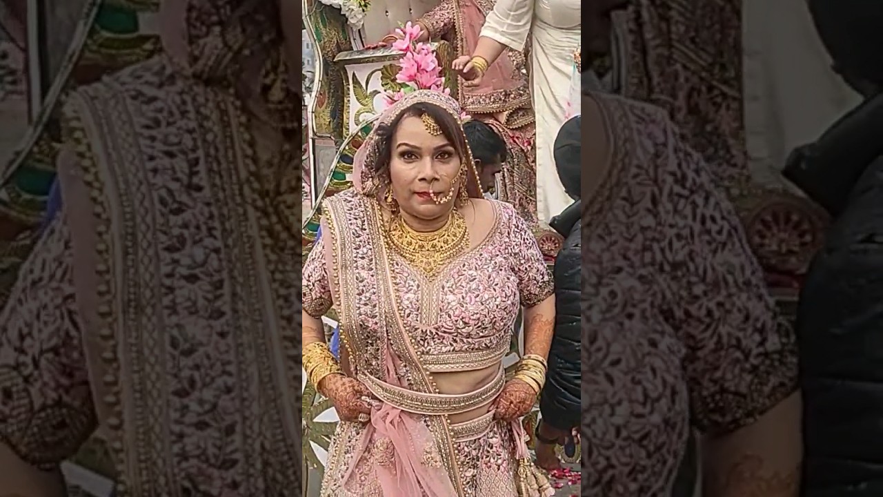 Beautiful Bridal Groom kinnar video #kinnar #kinnarsamaj #kinnar_dance