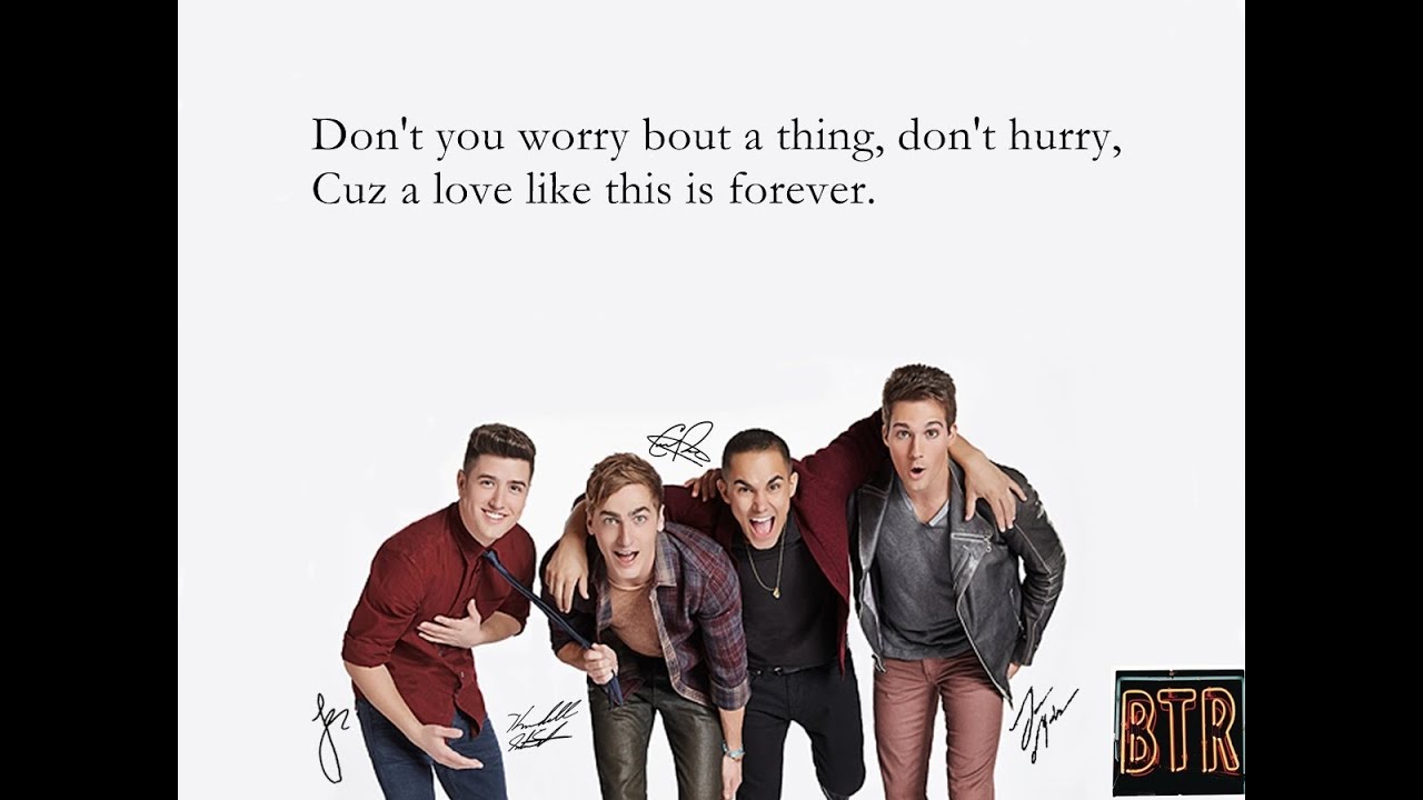 Big Time Rush - Untouchable[Lyrics]