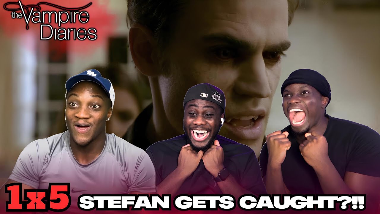 ELENA CATCHES STEFAN?!! BROTHERS REACT TO VAMPIRE DIARIES SEASON 1 EPISODE 5 REACTION/REVIEW