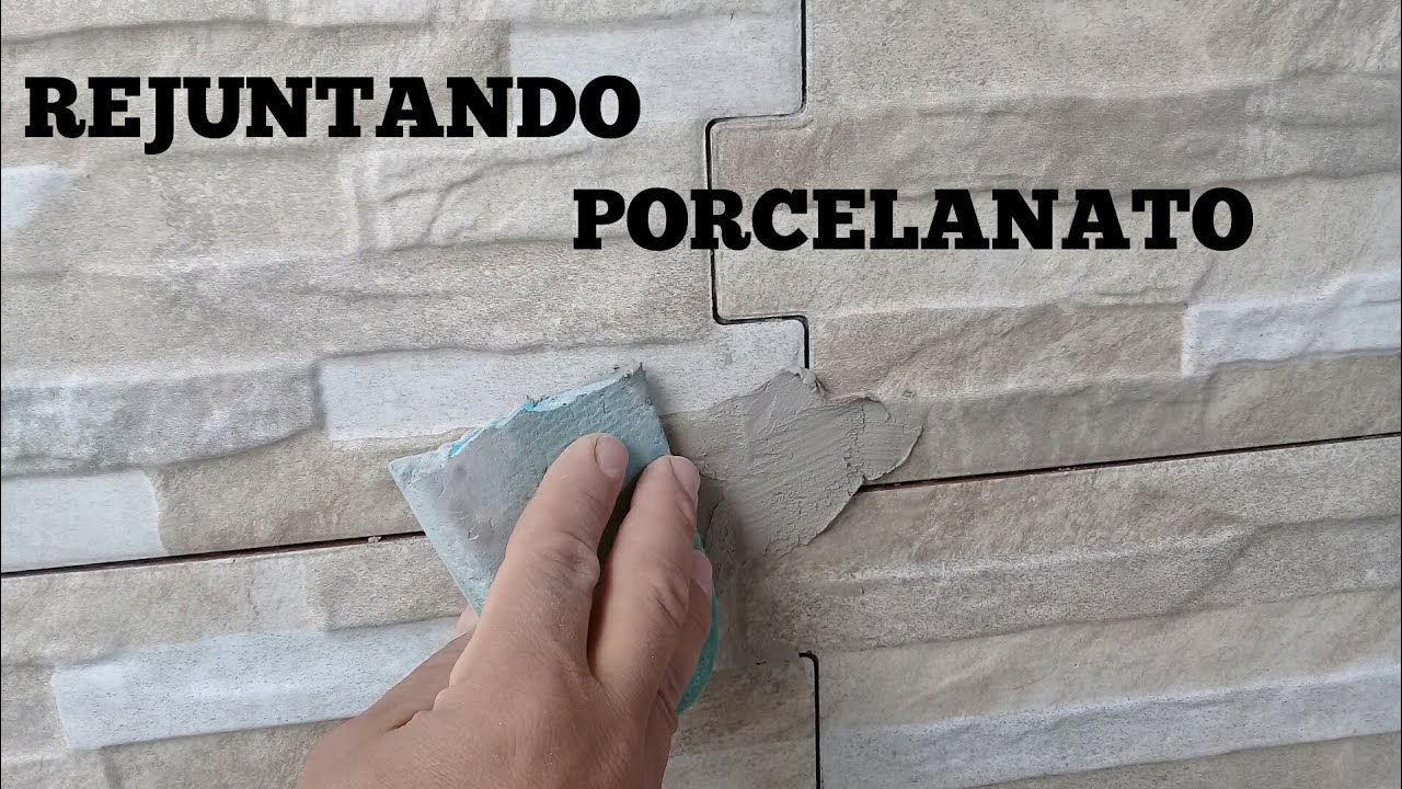 COMO REJUNTAR REVESTIMENTO    CANJIQUINHA/ PORCELANATO 3D