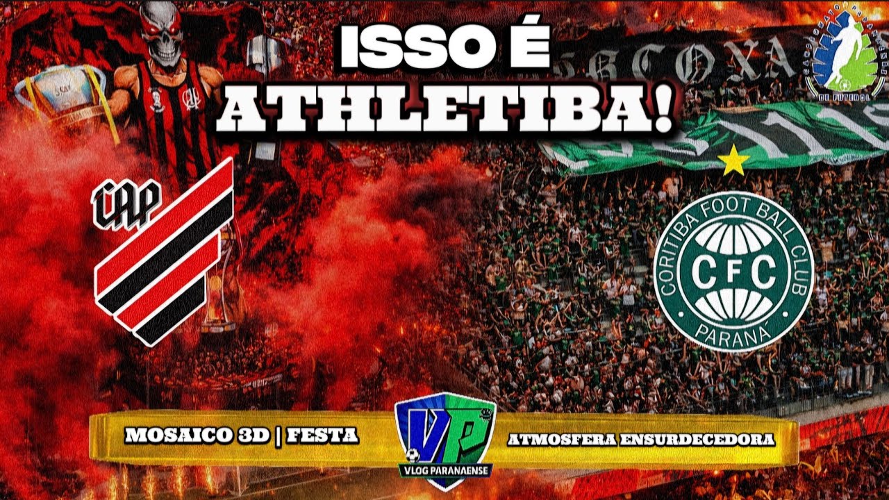 A ARENA ESTAVA ENSURDECEDORA com AS TORCIDAS no ATHLETIBA pelo PR 2026! | Athletico-PR 0x1 Coritiba