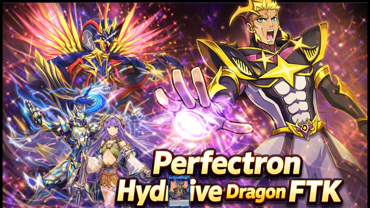 INSANE One-Turn FTK! Perfectron Hydradrive Dragon + World Chalice & Crusadia [LOCR]