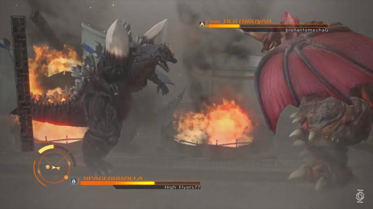 GODZILLA PS4: SpaceGodzilla vs. Destroyah
