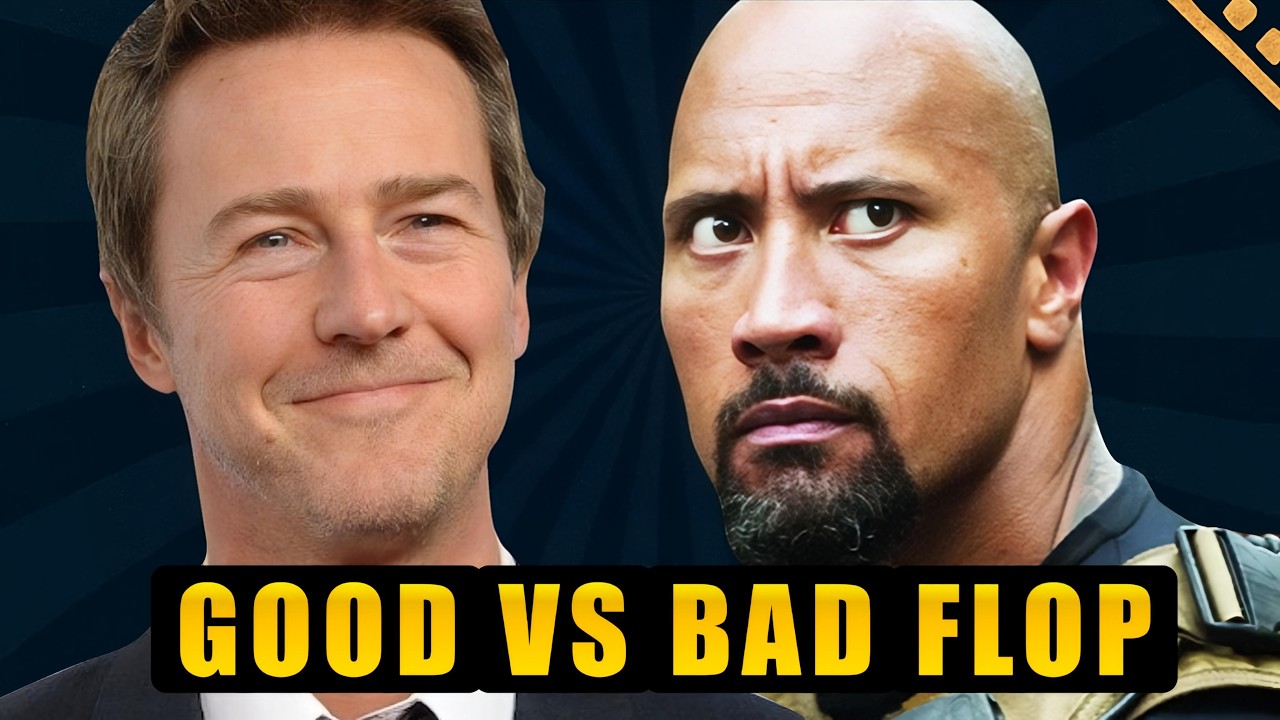 Why Edward Norton Can Flop Forever — But Dwayne Johnson Can’t
