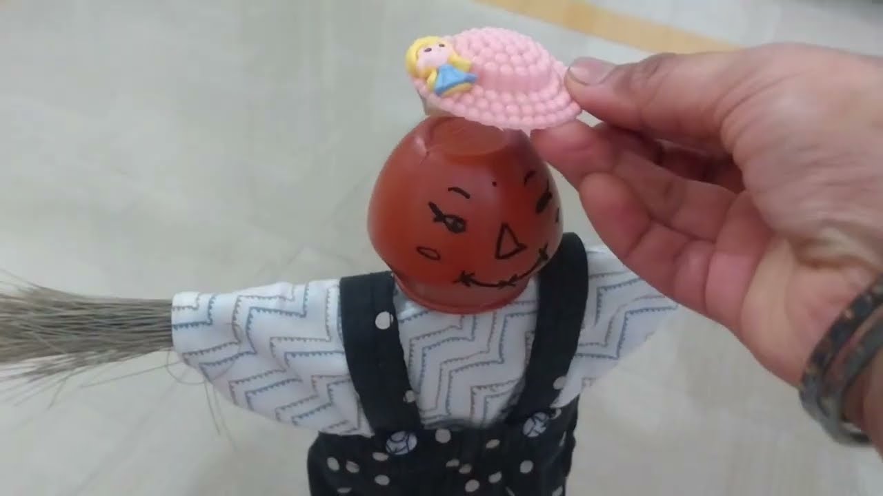 scare crow making | diy scare crow craft for garden | easy craft | how to make scare crow at home