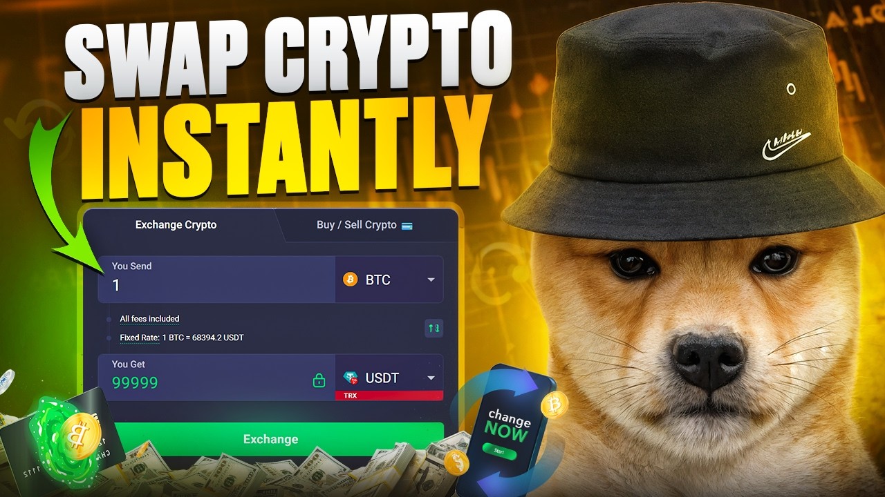 Мгновенно обменивайте криптовалюту с помощью Changenow.