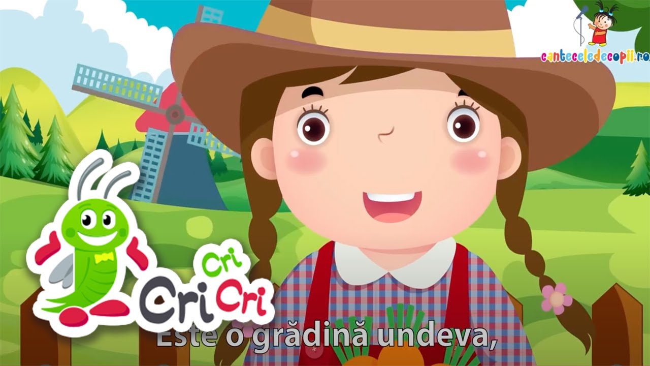 Grădina mea - Cantece pentru copii | CriCriCri