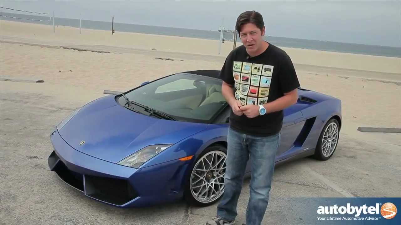 2012 Lamborghini Gallardo LP 550-2 Spyder Test Drive & Exotic Supercar Video Review