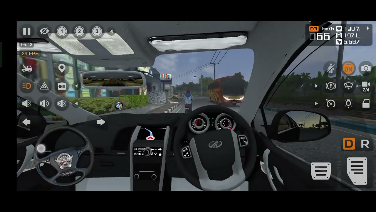 Bus simulator indonesia me xuv 500 car
