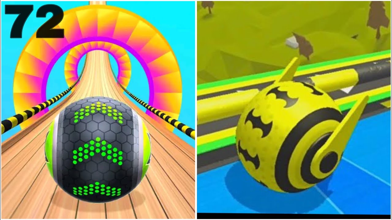 Going Balls Speedrun, Gameplay Vs Action Balls, Super Rolling Ball Balance