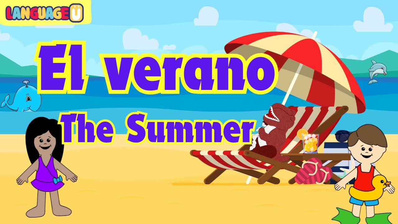 Summer Fun in Spanish! ☀️ Learn &ldquo;El Verano&rdquo; with Ms. Lia & Dino | Spanish Vocab for Kids
