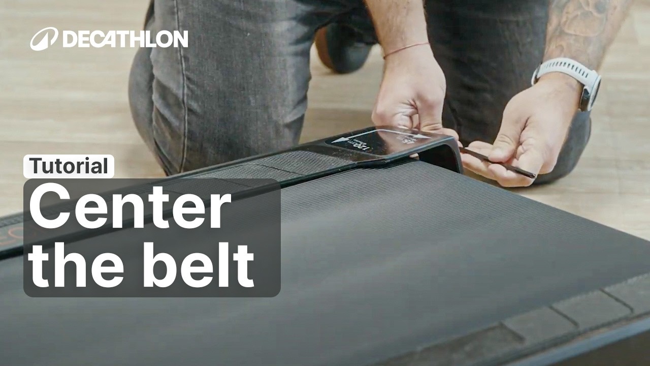 TUTORIAL - How to center the belt of your treadmill 🏃 | Decathlon