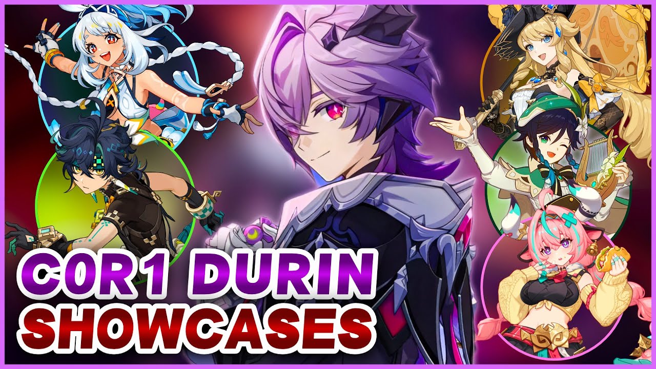 C0R1 Durin PREMIUM Team Showcase VS End-Games | Genshin Impact