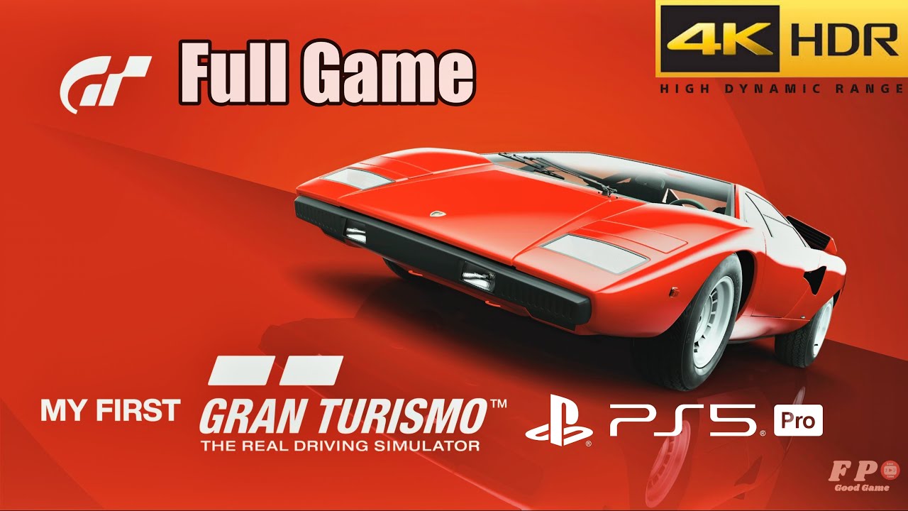My First Gran Turismo PS5 Pro | Full Game Walkthrough in 4K HDR 60FPS (Must Play #07)