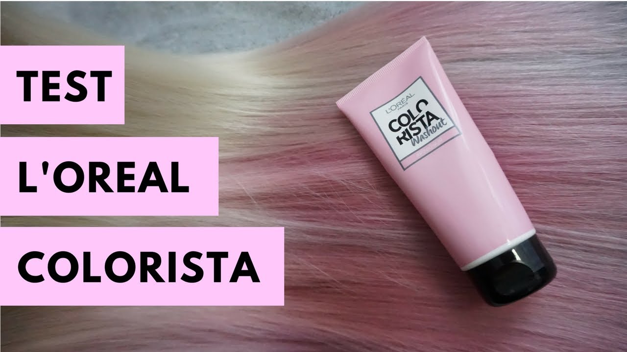 TEST farby L'OREAL COLORISTA + AKTUALIZACJA KOLORU || Pastelowy róż