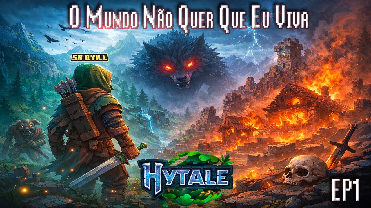 Hytale – O Mundo Não Quer Que Eu Viva | EP 01 O Primeiro Dia