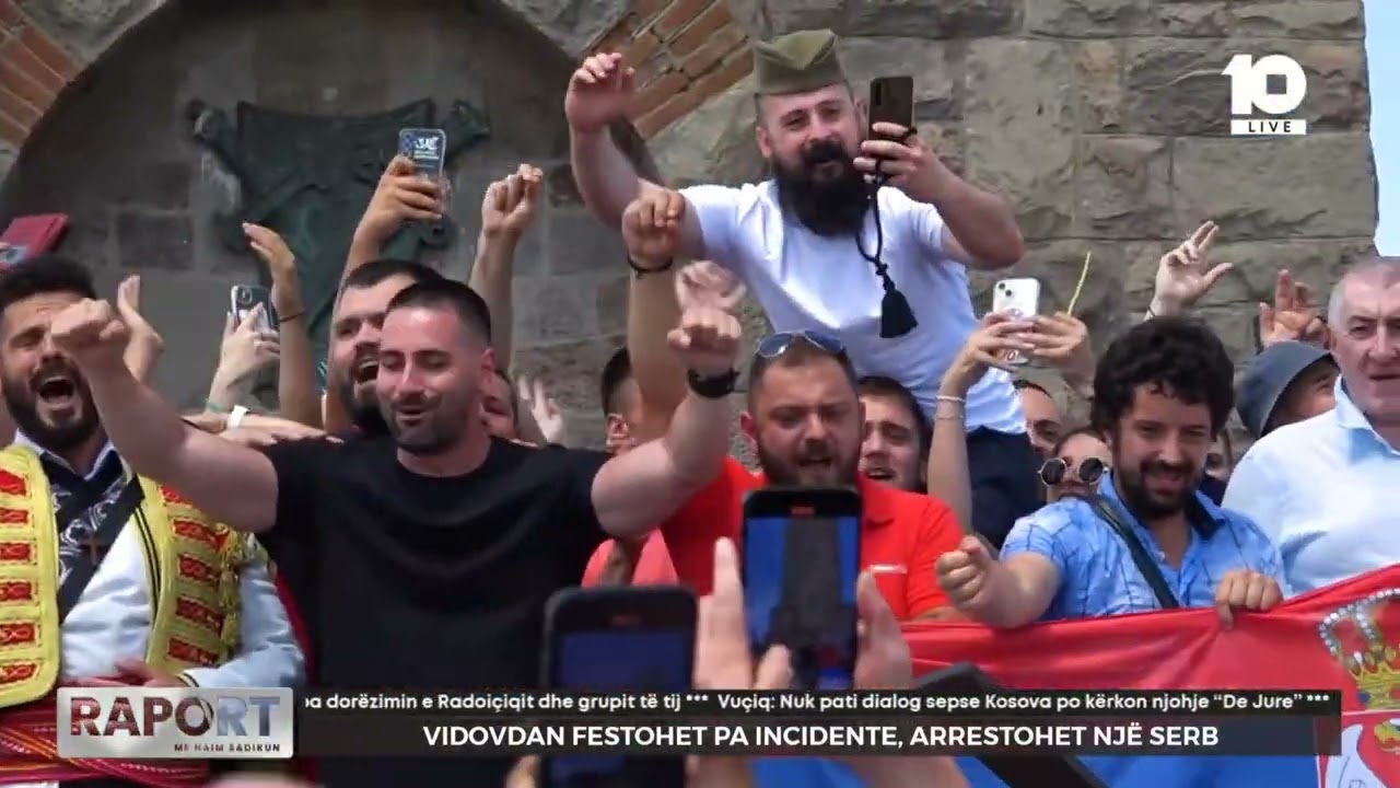 Vidovdan festohet pa incidente, arrestohet një serb