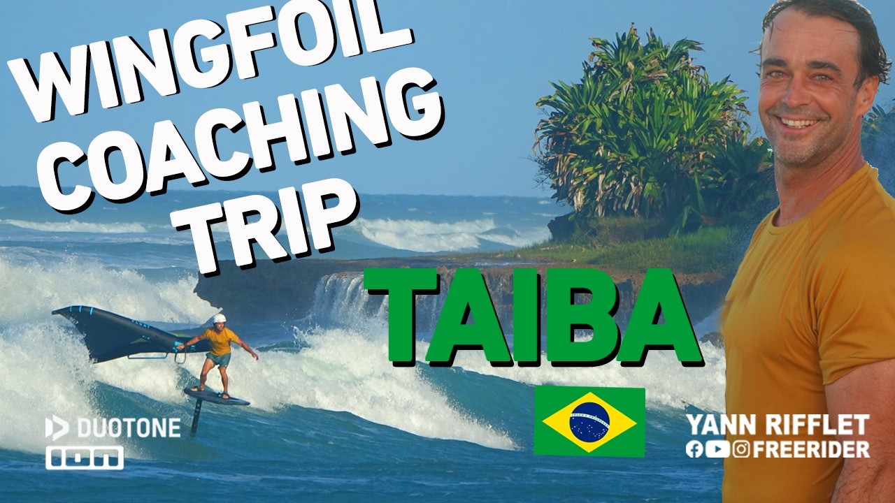 TRIP WINGFOIL à Taiba : Coaching d'un groupe et sessions sur l'un des meilleurs spots du Brésil