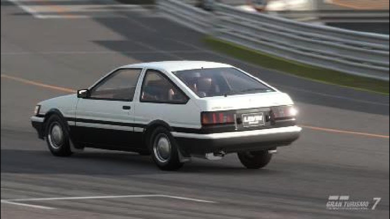 Toyota Corolla Levin GT-Apex AE86 (1983) | Tsukuba | #toyota #toyotacorolla #corolla #gt7 #gt7ps5