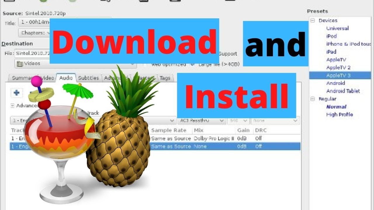 How To Install Handbrake 2022