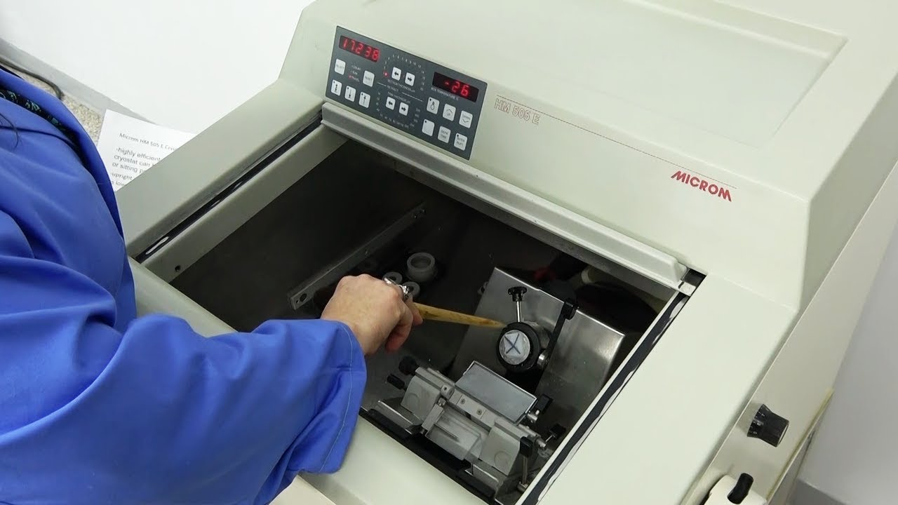 Microm HM 505 EV Microtome Cryostat Cryotome