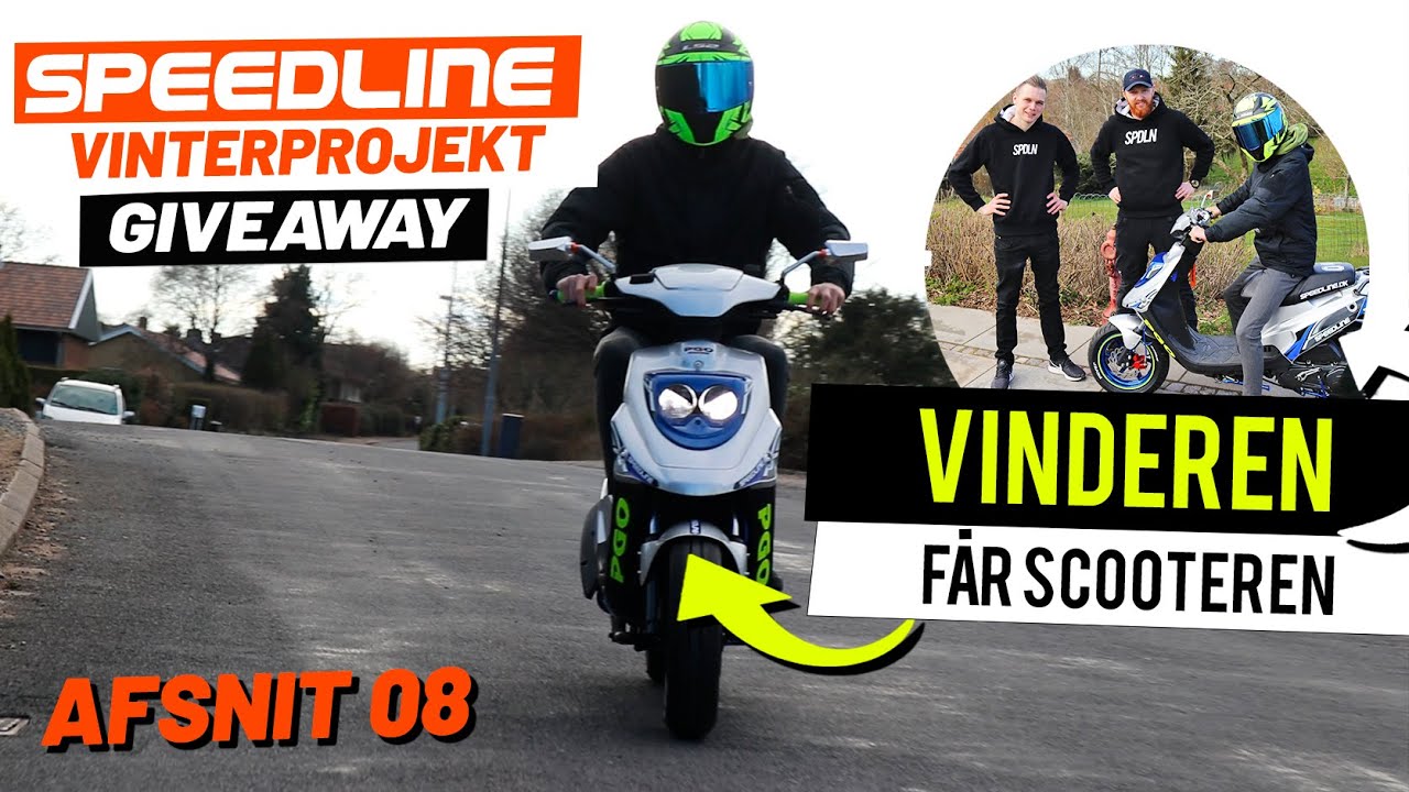 Speedlines Vinterprojekt Giveaway - afsnit 8 OG VINDEREN ER