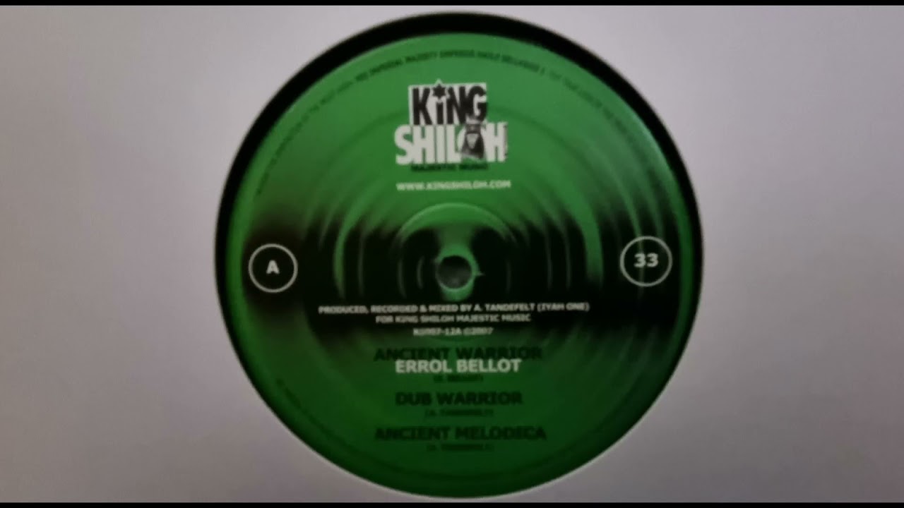 Errol Bellot • Afrikan Warrior EP - Ancient Warrior / Afrika (King Shiloh Majestic Music) KS007