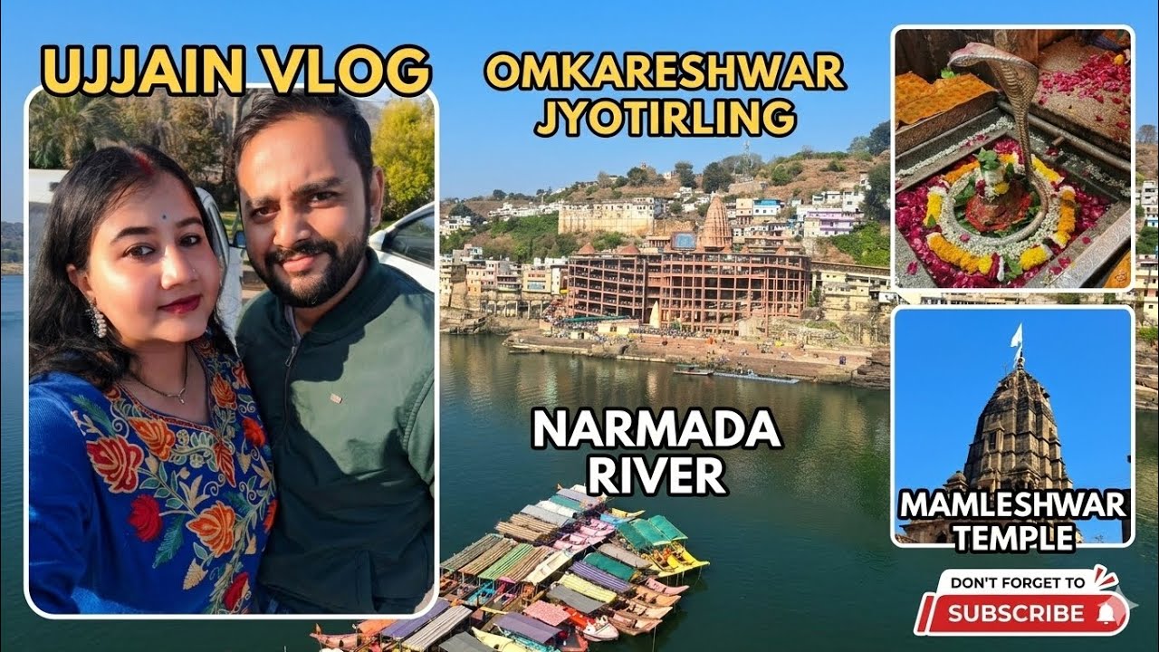 Last Day of Ujjain Trip: Omkareshwar Jyotirlinga Darshan 🙏 & Famous Indore Snacks!