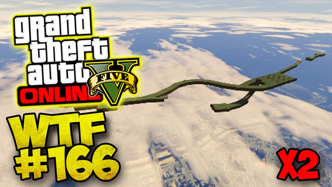 PURE INSANE STUNTING & ABSURDITY (x2)  ! - GTA 5 ONLINE
