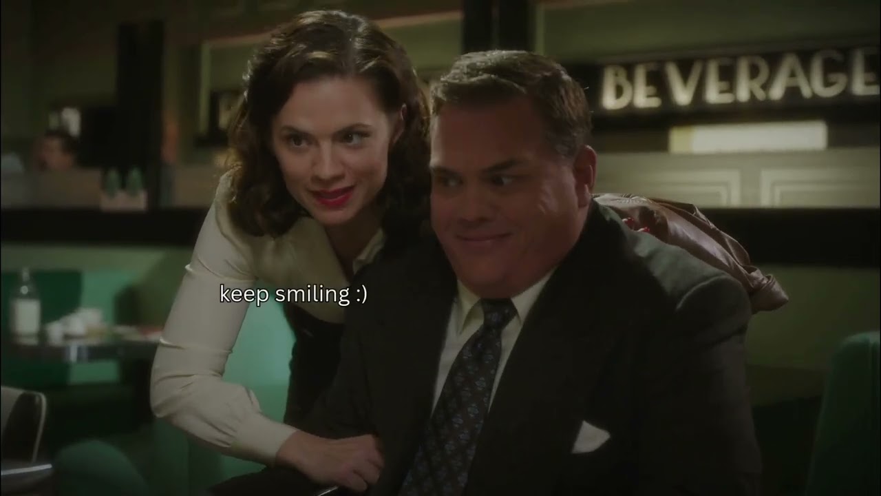 Peggy Carter being the icon that she is 😌💅🏻