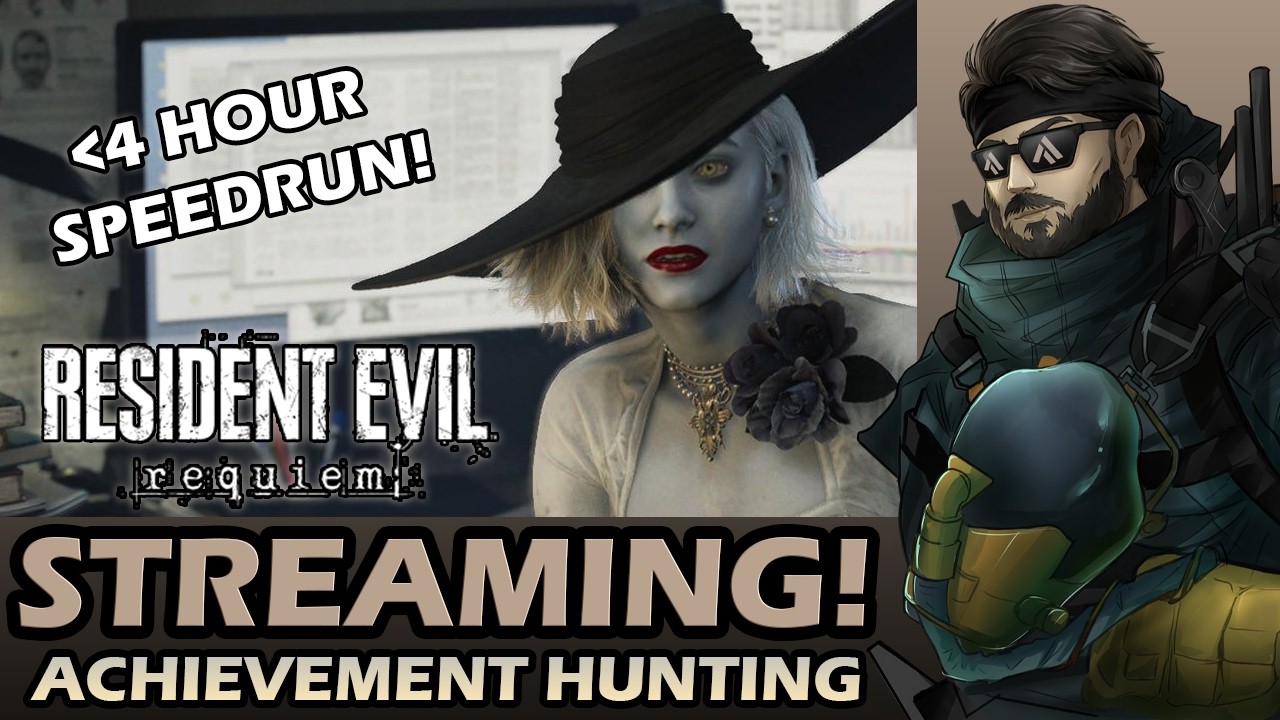 Resident Evil 9 - Day 3 - Achievement Hunting Replay & SPEEDRUN CHALLENGE!