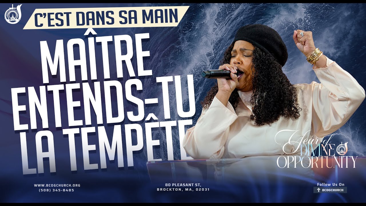 C'est dans sa main que Dieu me tient | Maître Entends-Tu La tempête