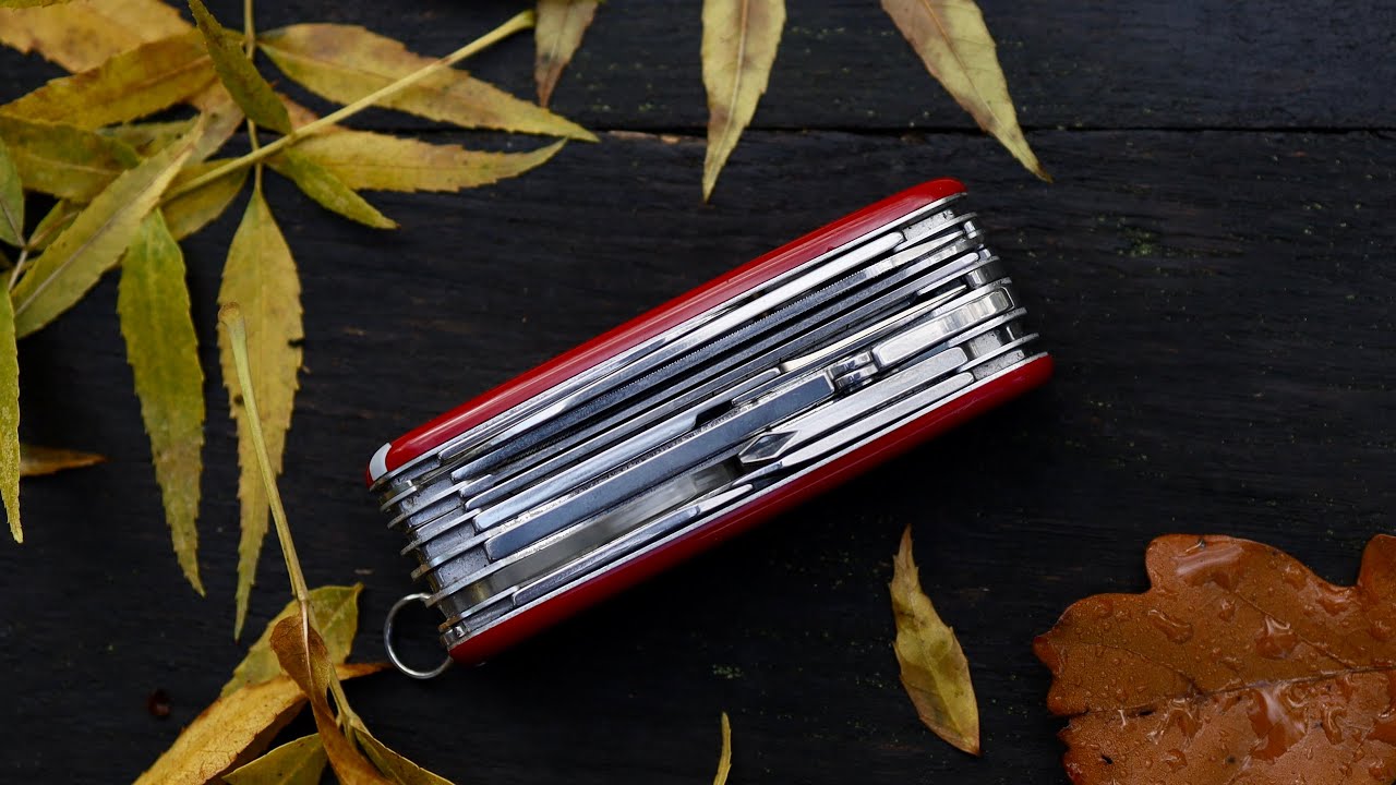 33 FUNKCIÓ A ZSEBEDBEN! Victorinox Swiss Champ bemutató!
