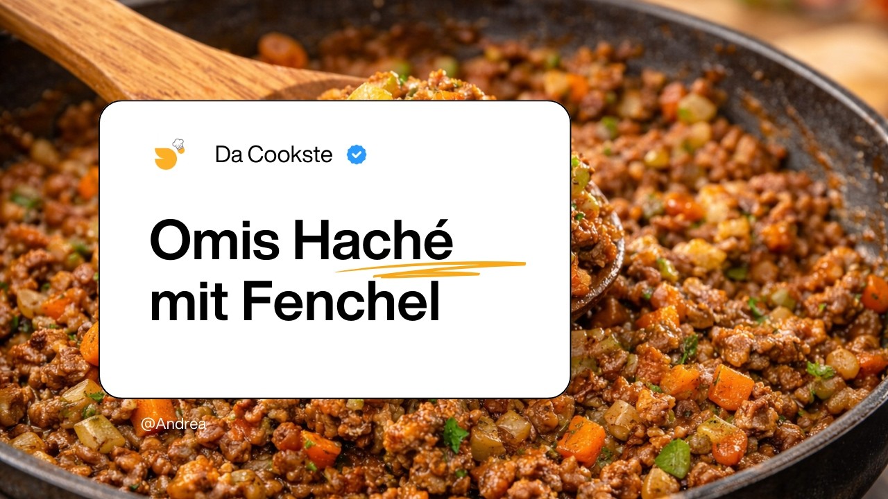 Omis Haché mit Fenchel | Herzhaft & einfach gemacht