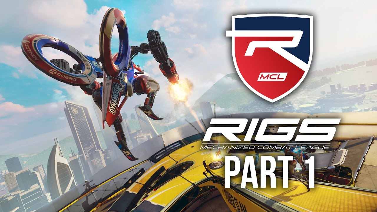 RIGS Gameplay Walkthrough Part 1 - ONLINE MULTIPLAYER VR (Playstation VR) #RIGS