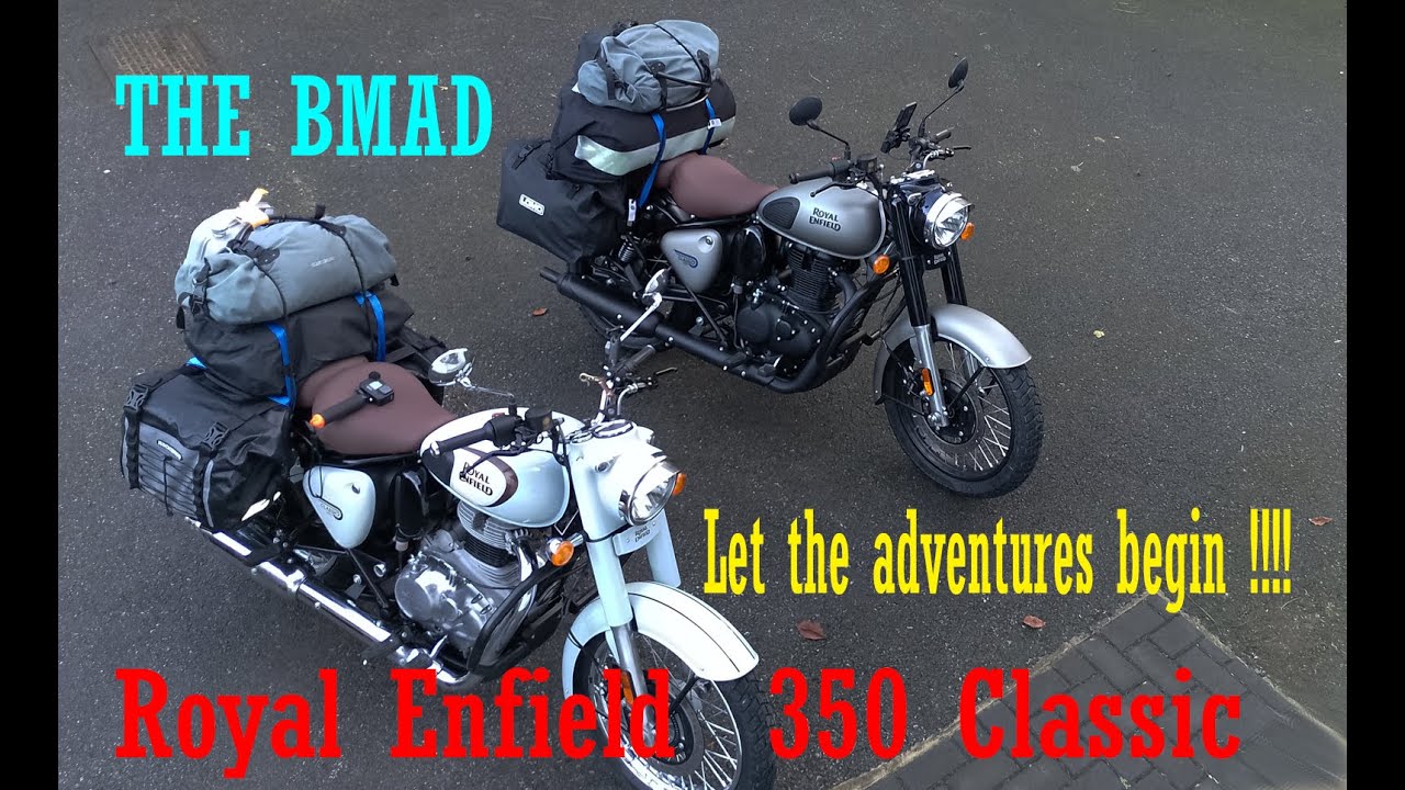 The Royal Enfield 350 Classics are test ridden for our adventures next year, Episode 47