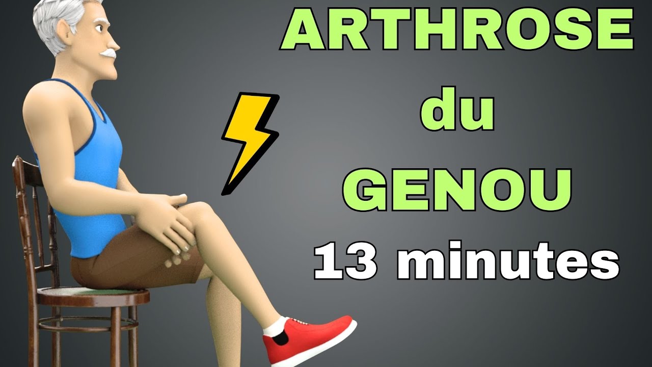 Arthrose du genou – 🦵 Séance douce - Exercices simples et sans douleur