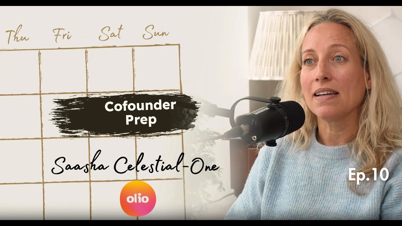 From Vision to Action: Olio’s Bold Goals & Cofounder Dynamics | Saasha Celestial-One