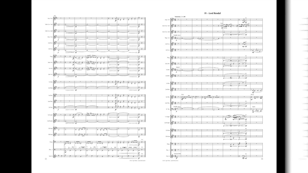 Ow'er 'igh Street (Jared McCunnie) - Major Work Score Preview