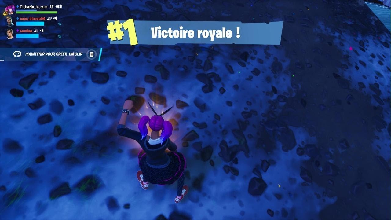Top 1 sur Fortnite battel royal 🎮