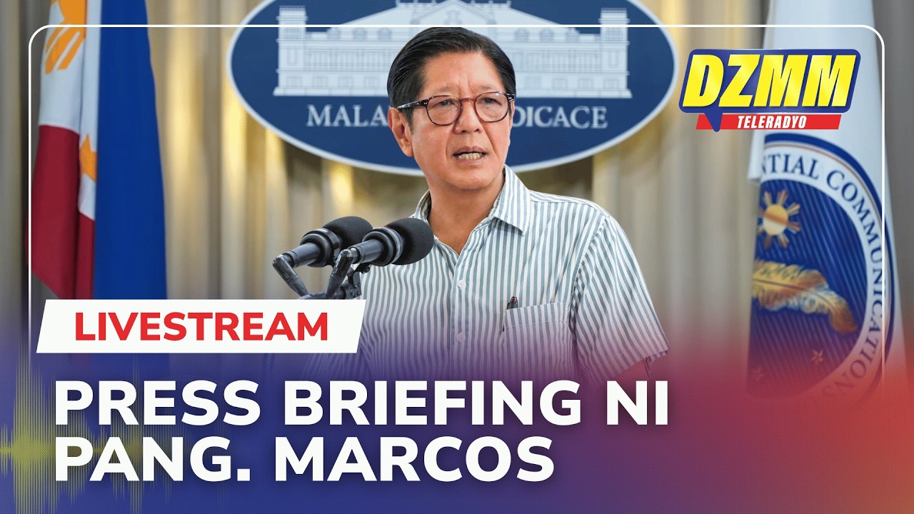 LIVE: Marcos holds press briefing | DZMM Teleradyo (13 April 2026)