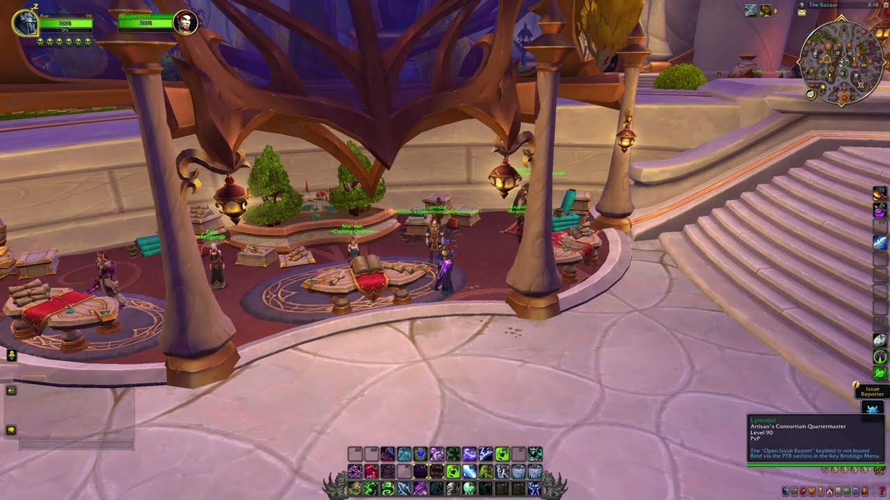 Lyrendal Location @ Silvermoon City, WoW Midnight