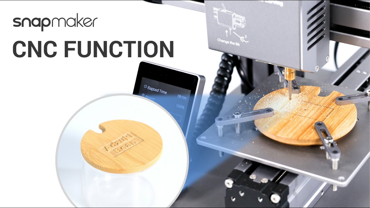 Snapmaker Original – How to Use the CNC Feature