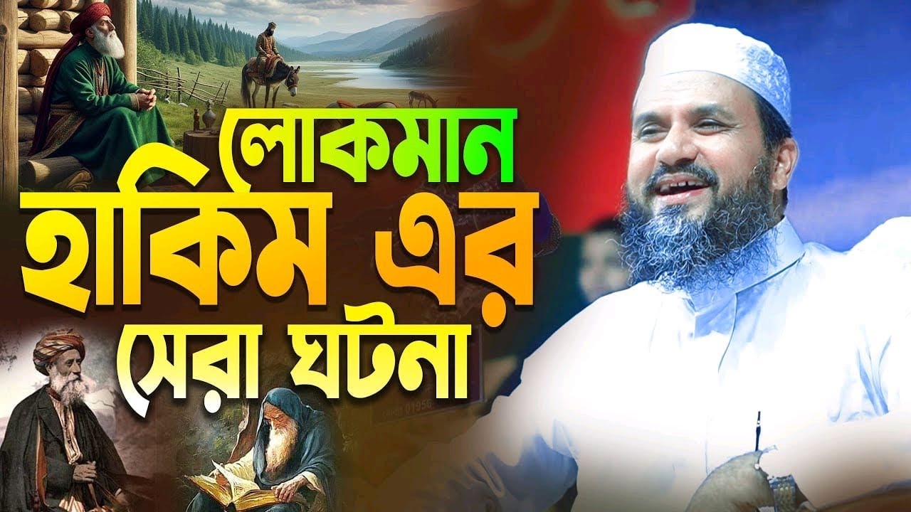 লোকমান হাকিম এর সেরা ঘটনা | মোশতাক ফয়েজী নতুন ওয়াজ ২০২৫ Mostak Foyezi New Full Waz 2025