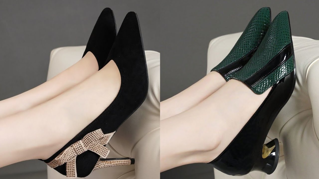 Trendy Ladies' Footwear Unveiled: Sandals, Slip-ons, Pumps , Shoes | Must-Have Collection 2025