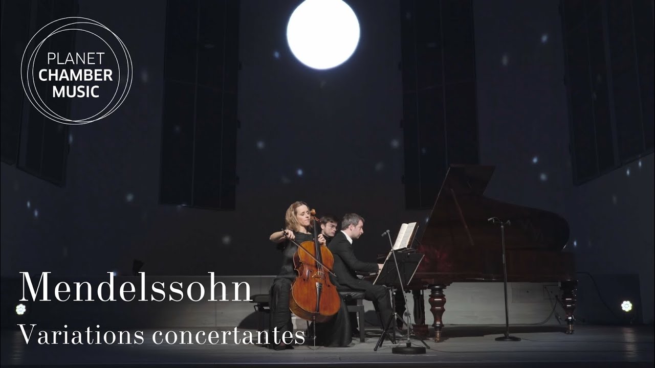 Felix Mendelssohn: Variations concertantes / Sol Gabetta, Bertrand Chamayou