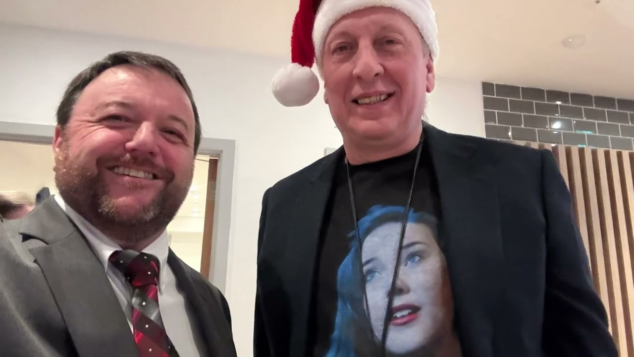 Friends Bonding in Liverpool UK at Lucy Thomas Christmas Shows 2025