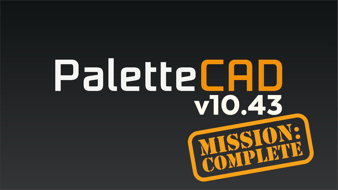 Was ist neu in Palette CAD Version 10.43?